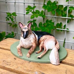 3D 7 Inch cute Dog Animal Miniature